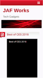 Mobile Screenshot of jafworks.com